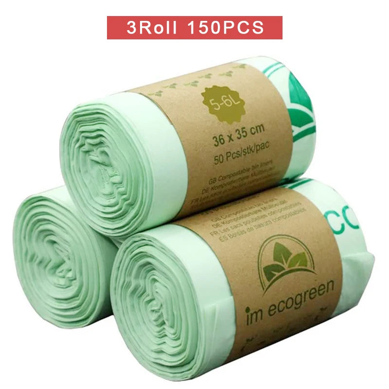 Eco-Friendly Compostable Trash Bags